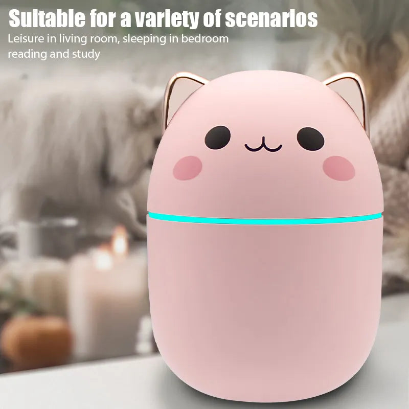 Mini Cute Air Humidifier Essential Oil Humidificadores