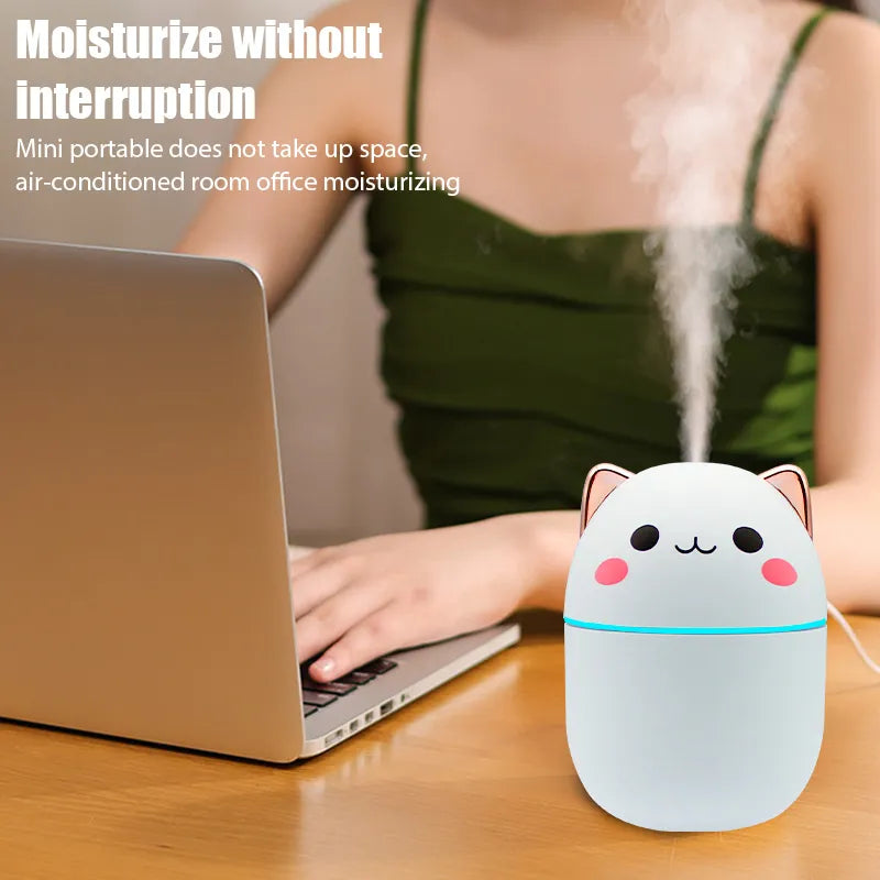 Mini Cute Air Humidifier Essential Oil Humidificadores